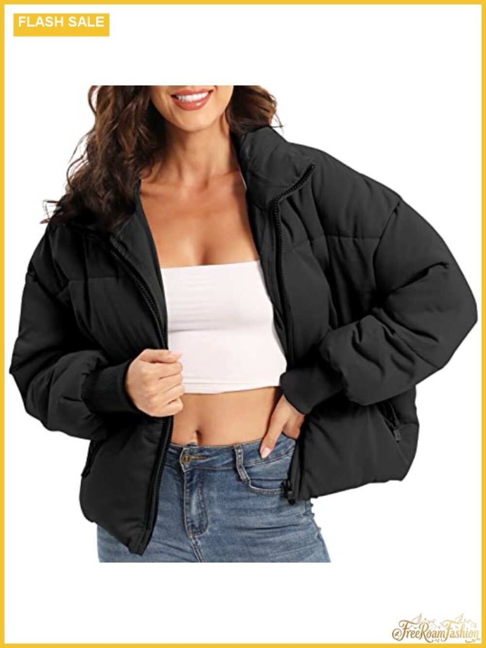 Women's Quilted Puffer Jacket Lightweight Winter Coat